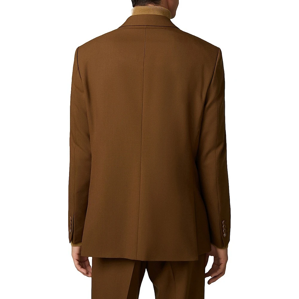 Ashton Slim-Fit Virgin Wool Double-Breasted Suit Jacket