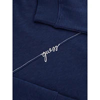 Contrast Stitching Crewneck Sweatshirt