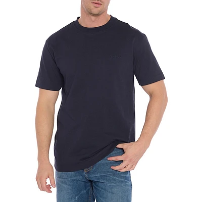 Organic Cotton-Blend Tonal Logo T-Shirt