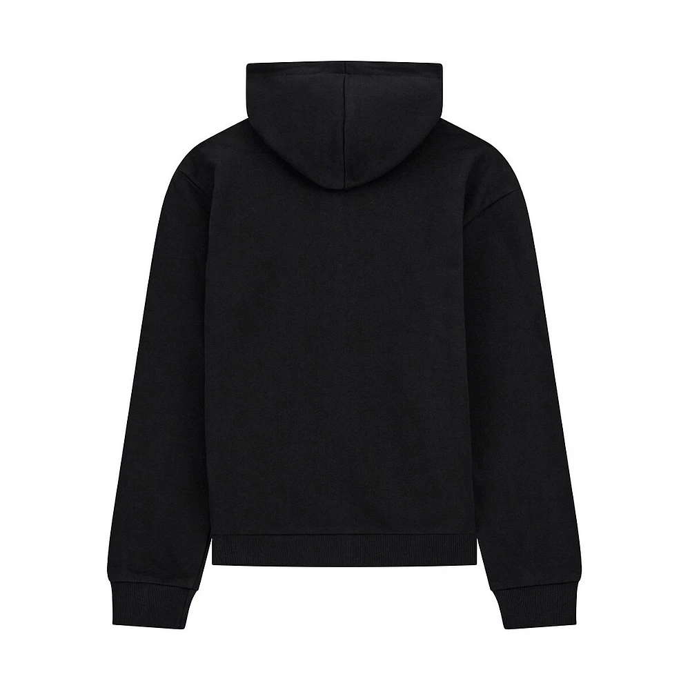 Boy's Full-Zip Logo Hoodie