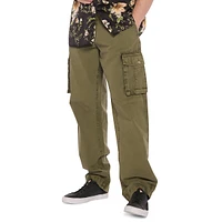 Wide-Leg Cargo Pants