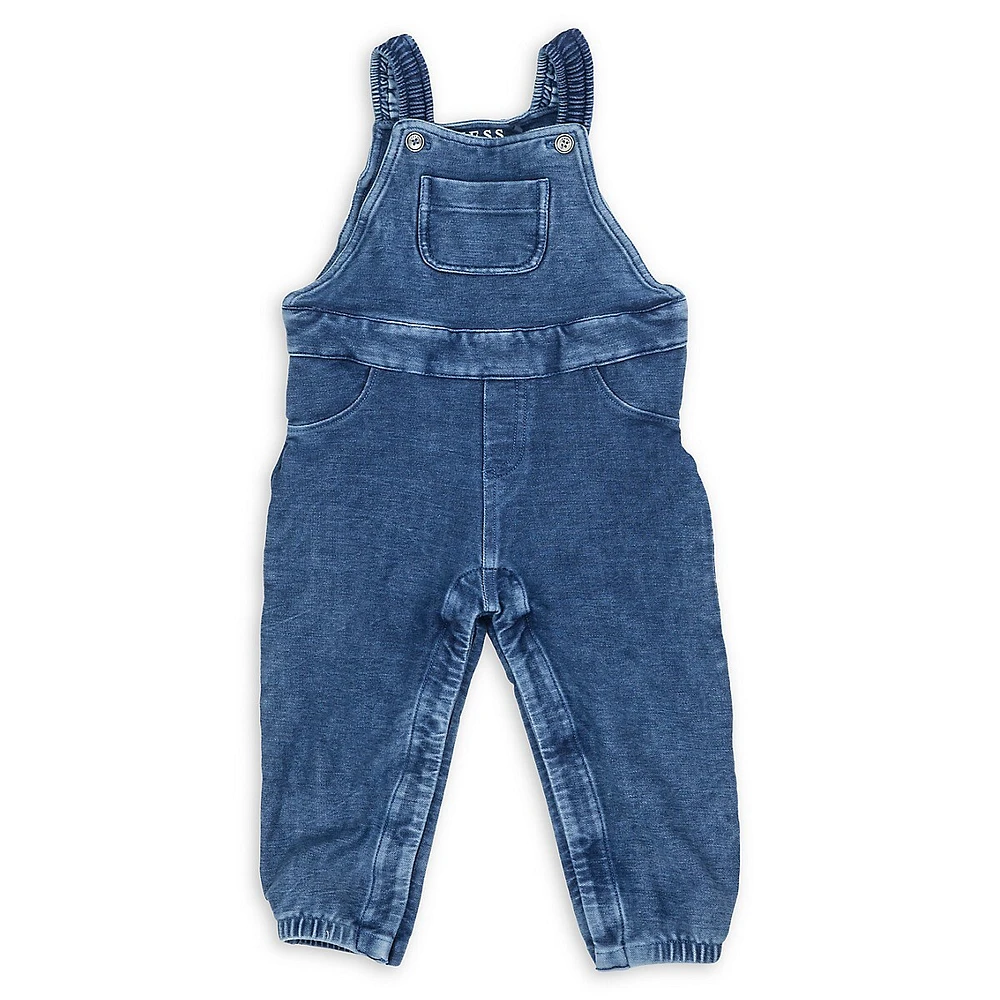 Salopette en denim pour bébé garçon