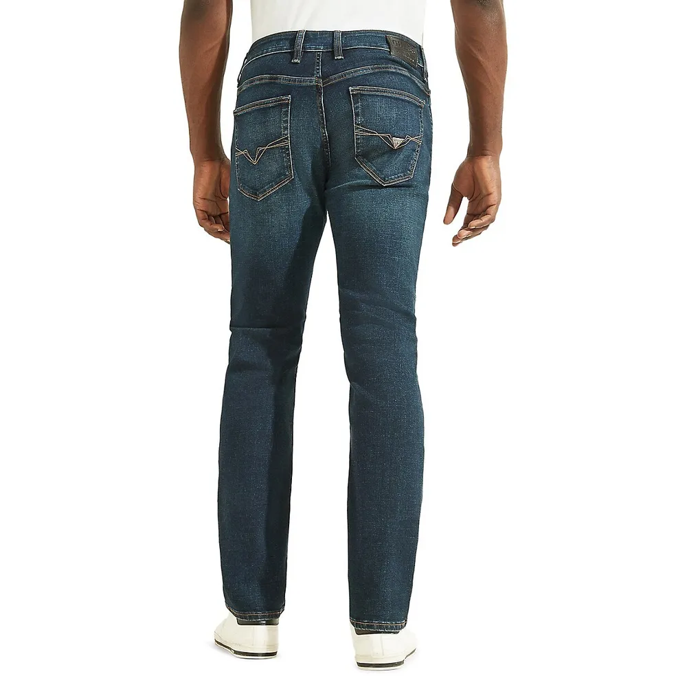 Slim-Fit Straight Jeans