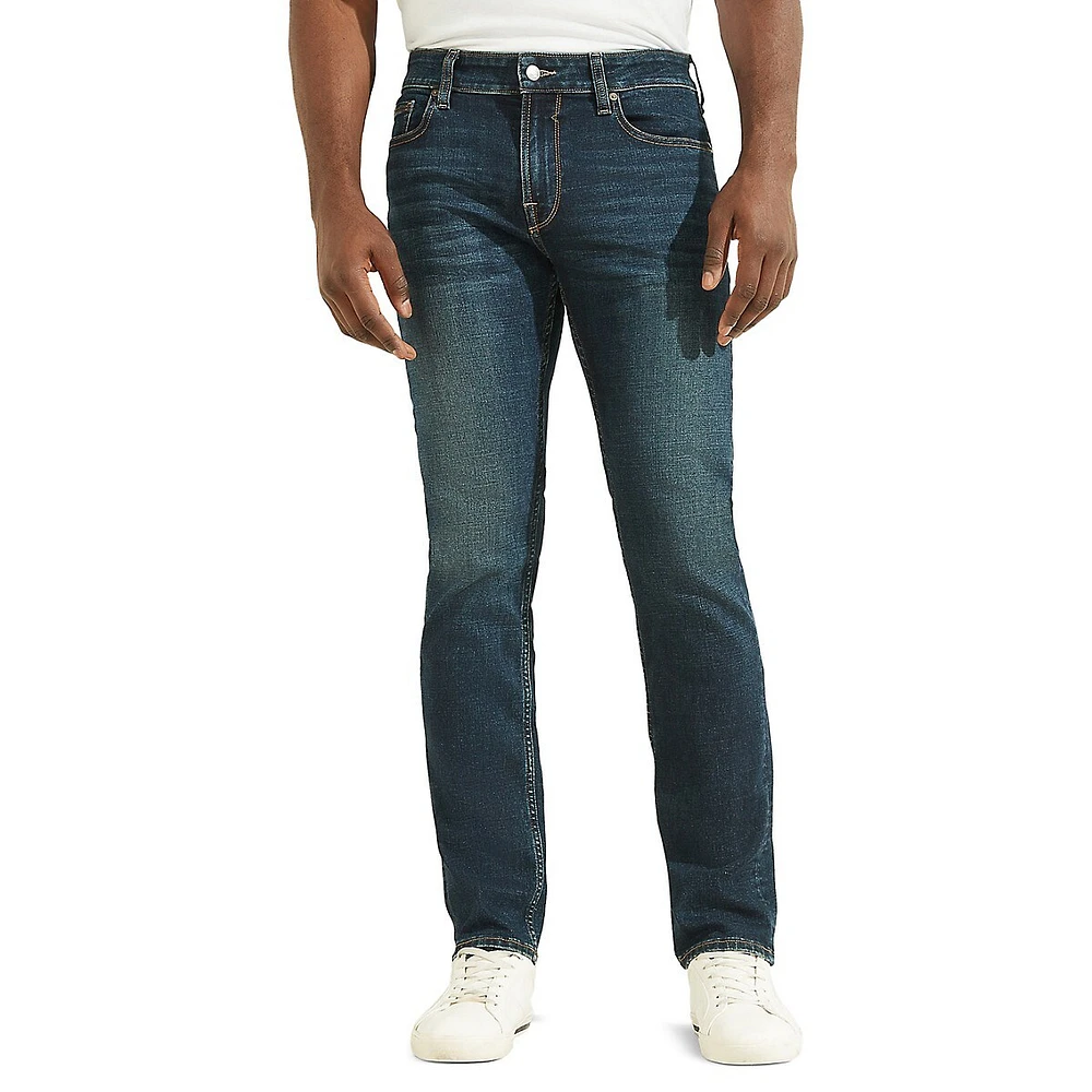 Slim-Fit Straight Jeans