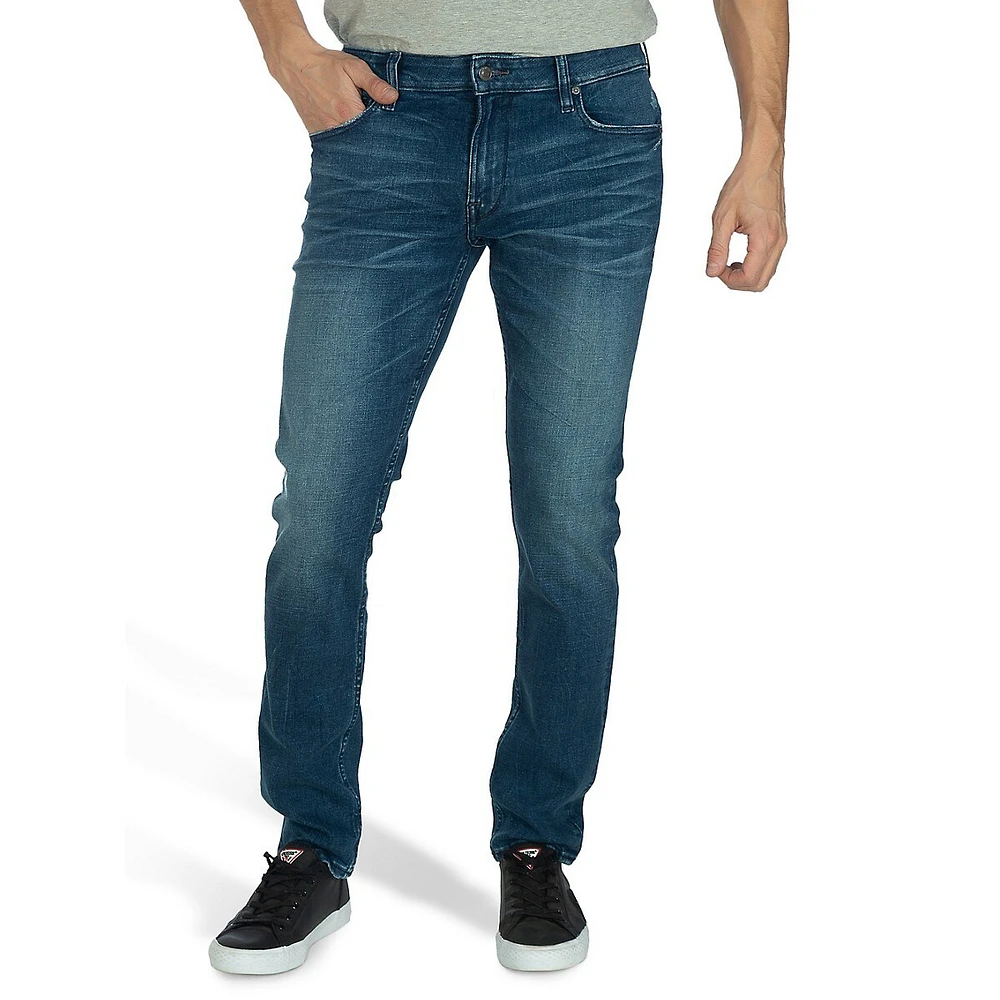 Slim-Fit Tapered Jeans