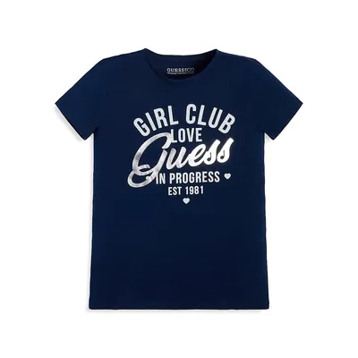 Girl's Long-Sleeve Graphic T-Shirt