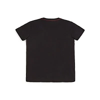 Boy's Short-Sleeve Triangle Logo T-Shirt