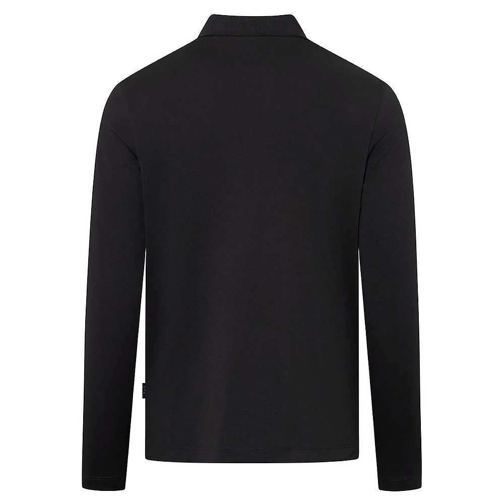 Edgar Long-Sleeve Polo Shirt