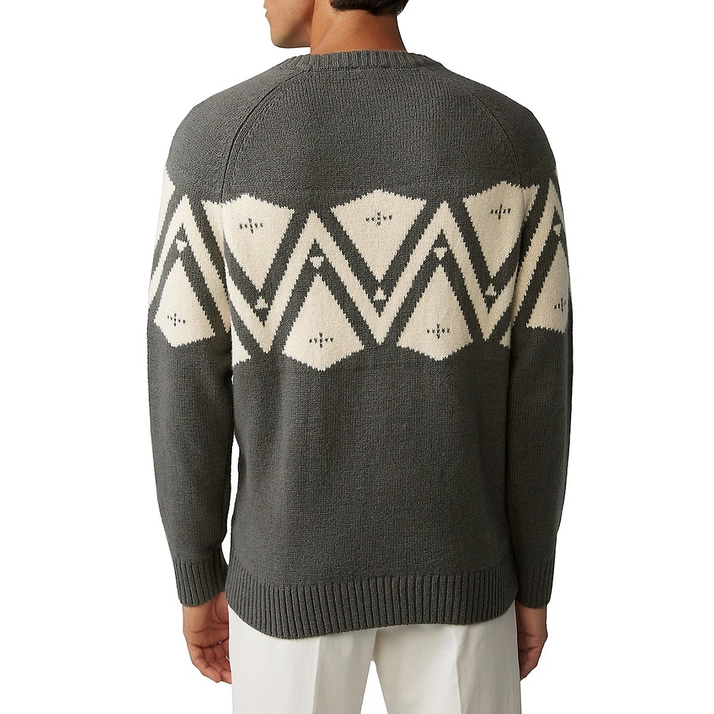 Tito Slim-Fit Fair Isle Sweater