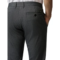 Code Slim-Fit Flat-Front Pants