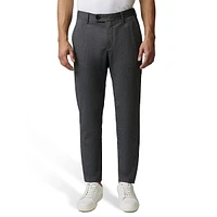 Code Slim-Fit Flat-Front Pants