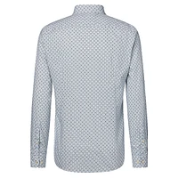 Stan Slim-Fit Geo-Print Casual Shirt