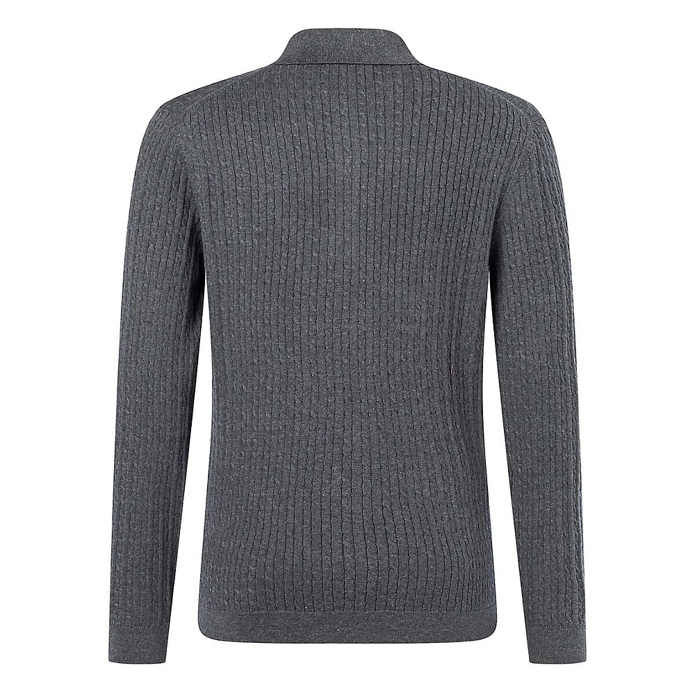 Kito-PL Cable-Knit Organic Cotton Sweater