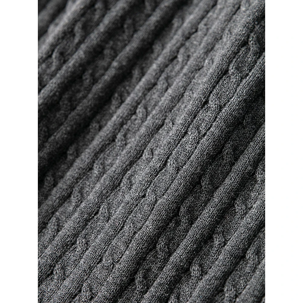 Kito-PL Cable-Knit Organic Cotton Sweater