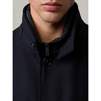 Finlay Buttoned Gilet Overcoat