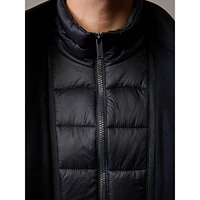 Finlay Buttoned Gilet Overcoat