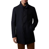 Finlay Buttoned Gilet Overcoat