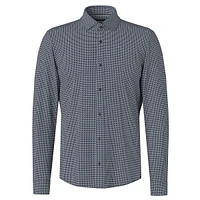 Stan Slim-Fit Mini-Print Dress Shirt