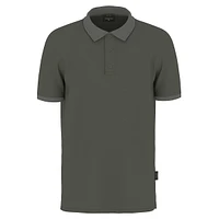 Edgar-P Contrast-Tip Polo Shirt
