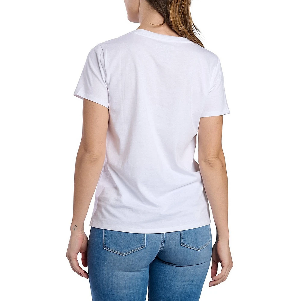 Bella Palm Easy-Fit Organic Cotton T-Shirt