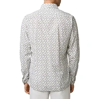 Chemise habillée botanique coupe slim Stan