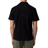 Joseph Terry Jacquard Camp Shirt