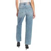 Melrose High-Rise Straight-Leg Jeans