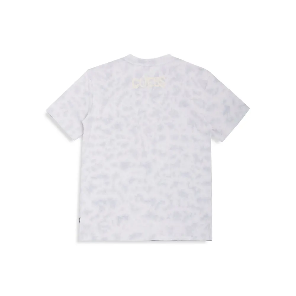 Girl's Guess x Brandalised With Graffiti by Banksy Organic Cotton Flower Toss Graphic T-Shirt