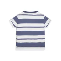 Little Boy's Organic Cotton Striped T-Shirt