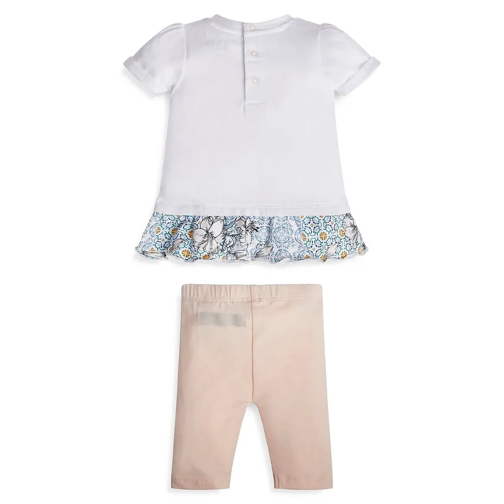 Baby Girl's 2-Piece Pocket Full of Love Tunic Set