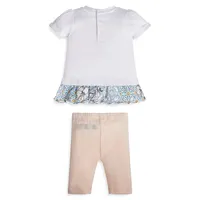 Baby Girl's 2-Piece Pocket Full of Love Tunic Set