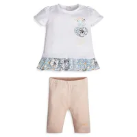 Baby Girl's 2-Piece Pocket Full of Love Tunic Set