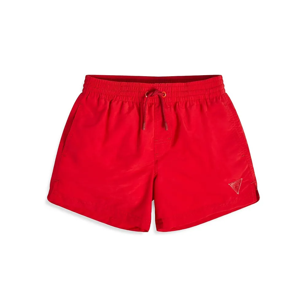 Boy's Mini Me Swim Trunks