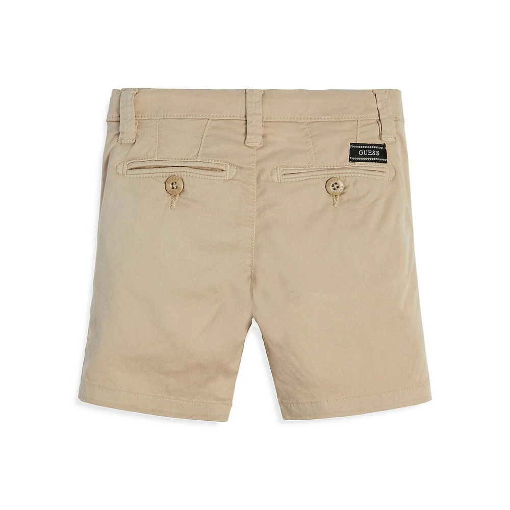 Little Boy's Gabardine Chino Shorts