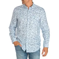 Collins Linen-Blend Sport Shirt