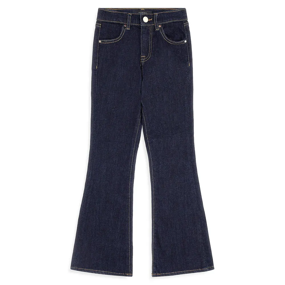 Girl's Stretch Flare Jeans