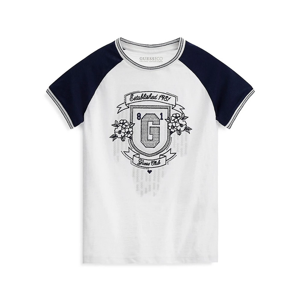 Girl's Varsity Raglan T-Shirt