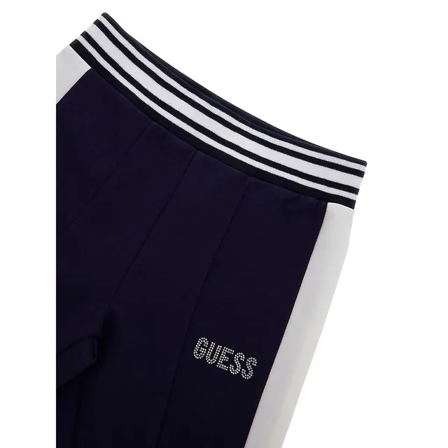 GUESS Girl's Punto Milano Flared Track Pants