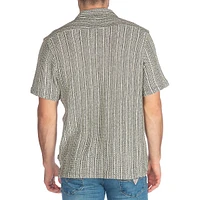 Mojave Jacquard Stripe Knit Shirt