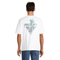 Organic Cotton Palm Tree Logo T-Shirt