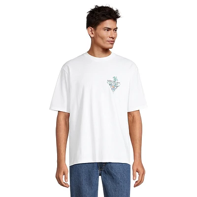 Organic Cotton Palm Tree Logo T-Shirt