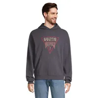 Guess Originals Vintage-Style Triangle Logo Hoodie