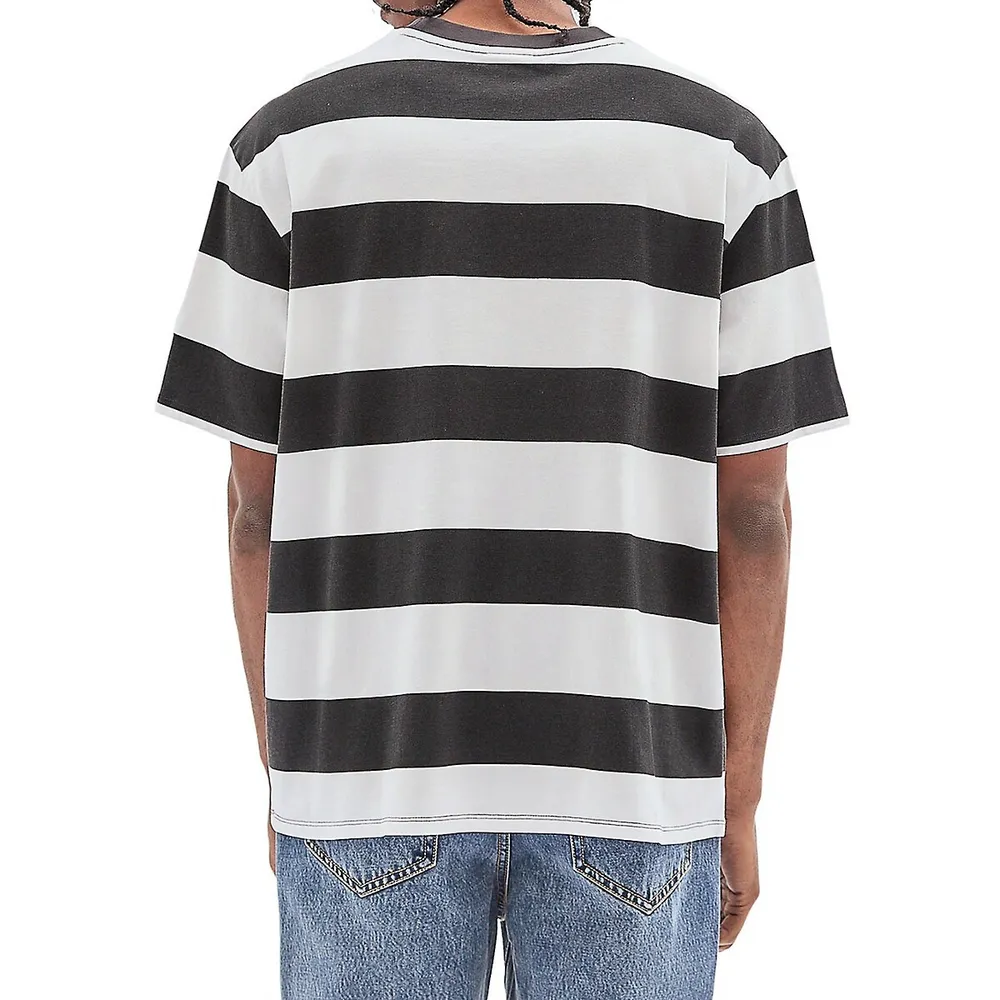 ECO Originals Organic Cotton Rugby-Stripe T-Shirt