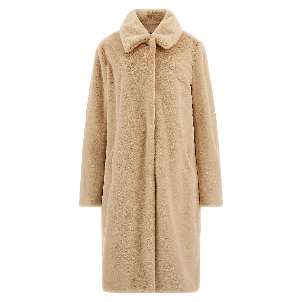 Simonne Faux Fur Coat