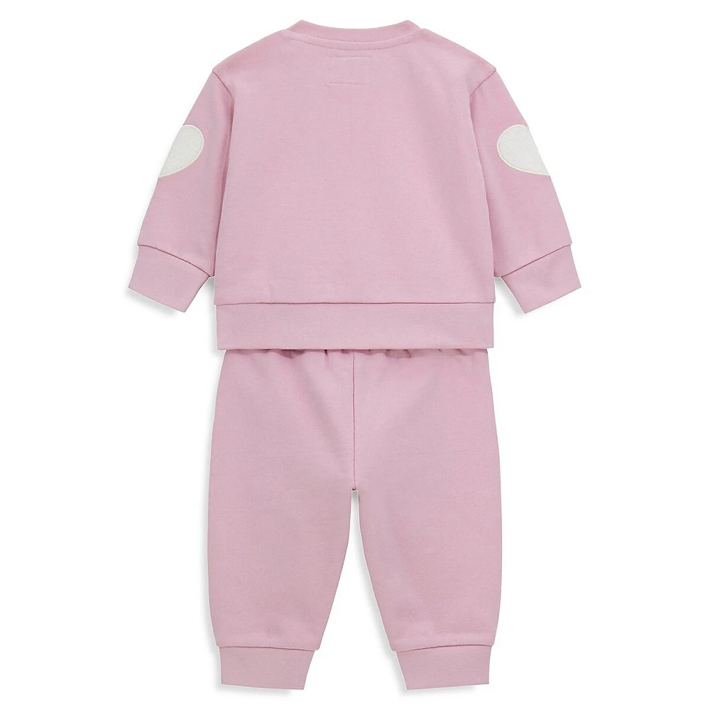 Baby Girl's Active Top and Pants Set