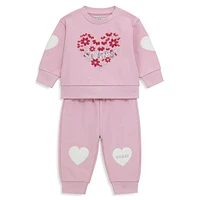 Baby Girl's Active Top and Pants Set