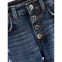 Girl's Denim Straight Pants