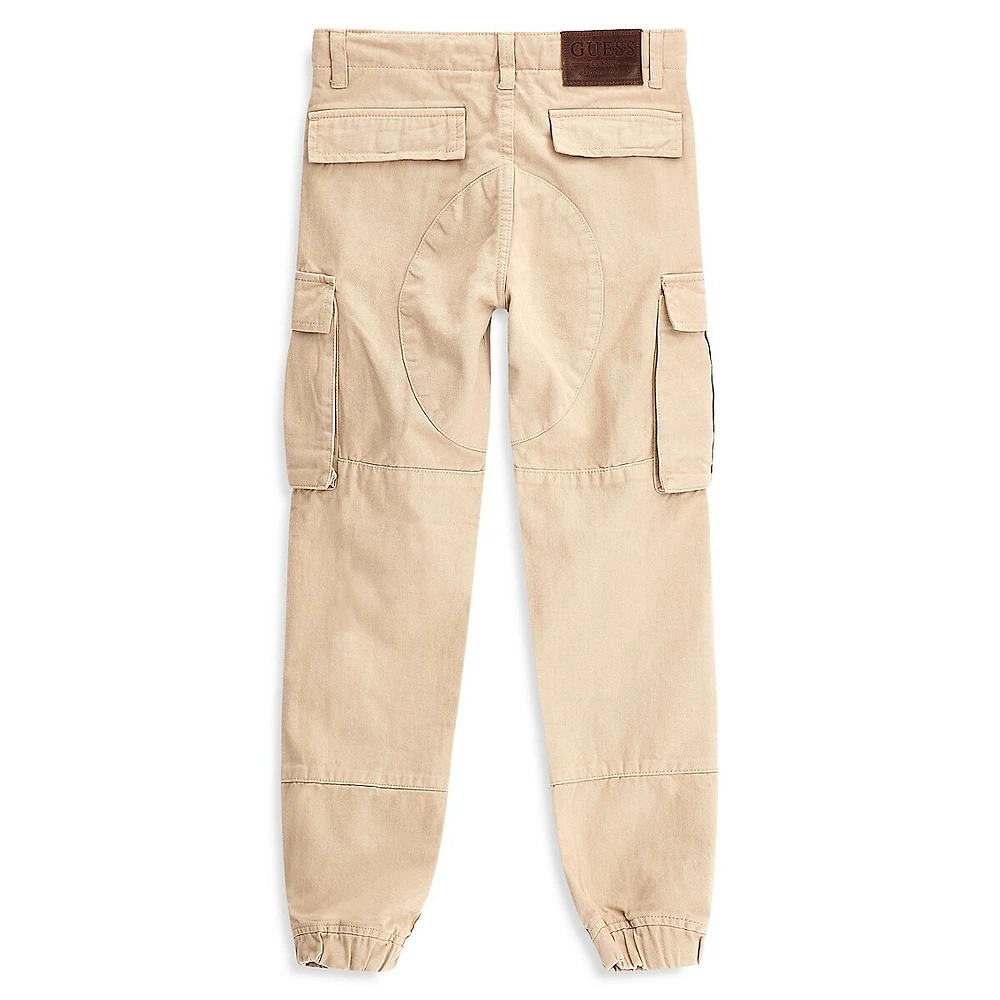 Boy's Garbardine Cargo Pants