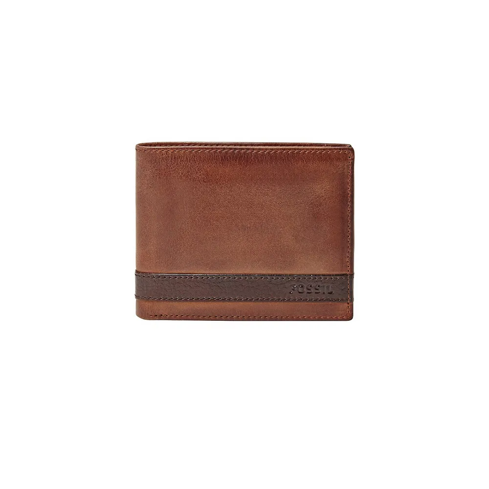 Quinn ID Bi-Fold Leather Wallet