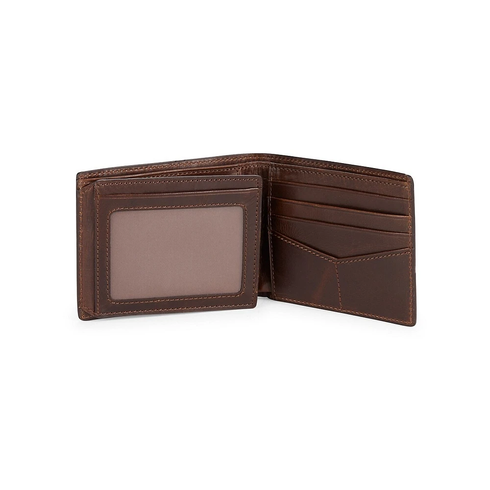 Leather Bi-Fold Wallet